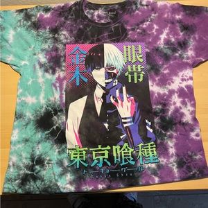 Tokyo Ghoul tie dye shirt